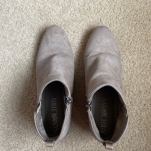 Grey booties